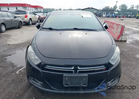 2013 Dodge Dart Limited из США, поврежденный, VIN 1C3CDFCHXDD118520